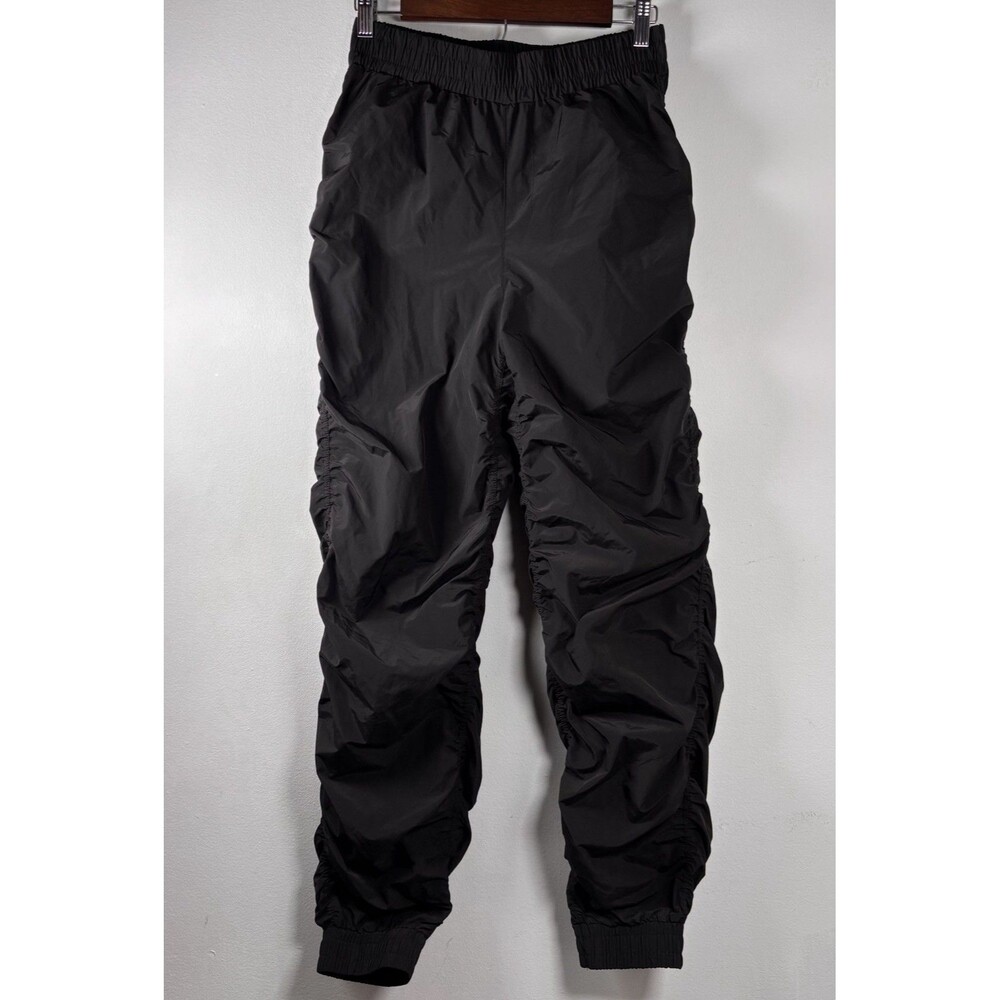 Almost Famous Black Parachute Cargo Jogger Pants Y2K Streetwear M